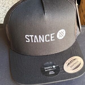 Stance Charcoal Mesh Snapback Hat